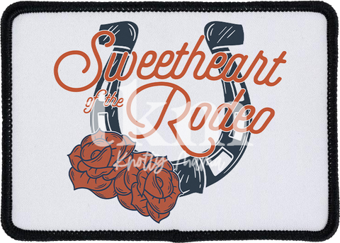 Sweetheart Rodeo Iron On Patch
