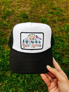 Take Me To The Lake Trucker Hat