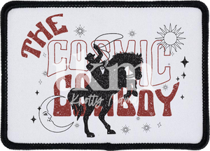 The Cosmic Cowboy Iron On Patch