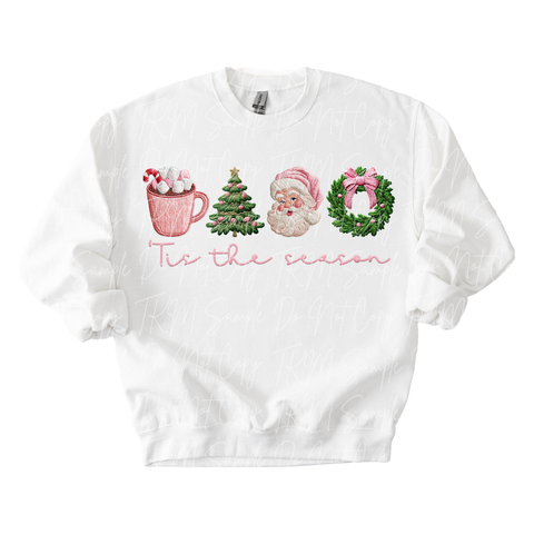 'Tis The Season (Pink Version) DTF
