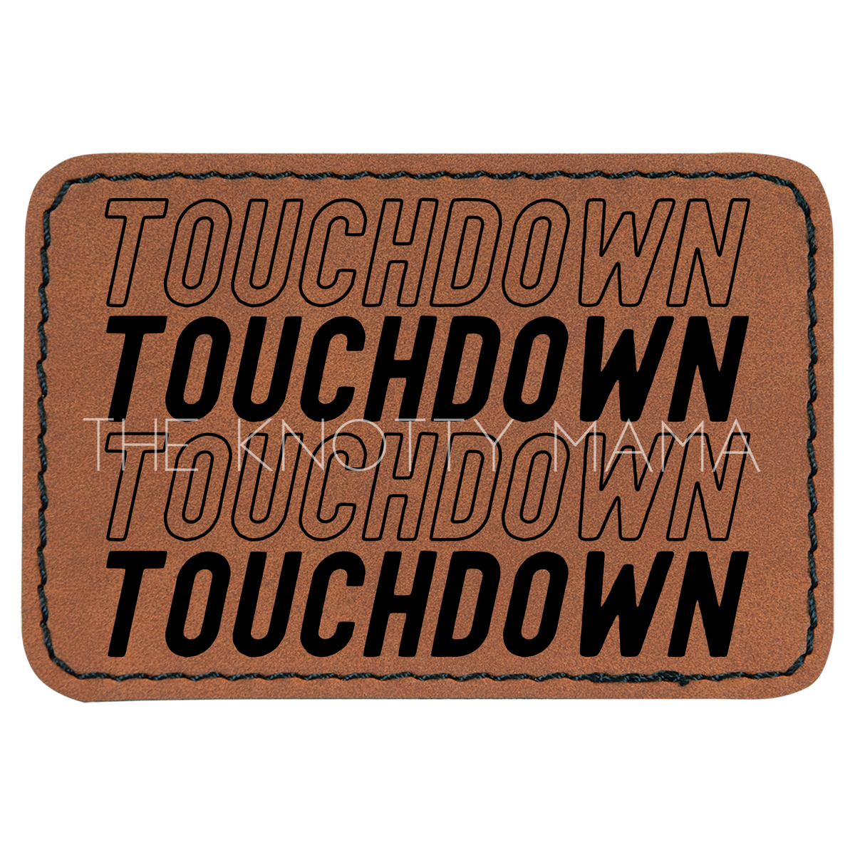 Touchdown Repeating Patch – The Knotty Mama
