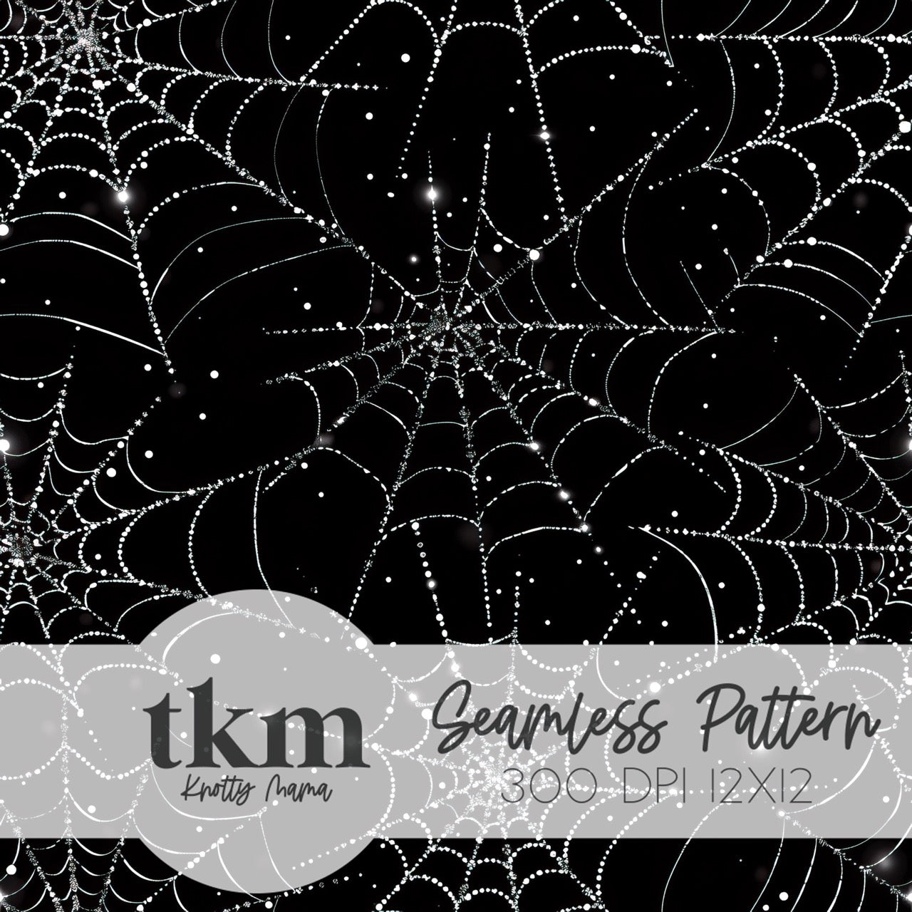 Sequin Spiderweb Seamless