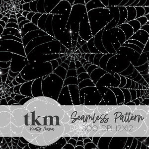 Sequin Spiderweb Seamless