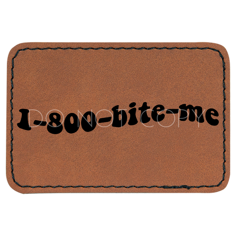 1-800-Bite Me Patch