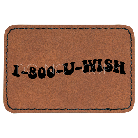 1-800-U-Wish Patch