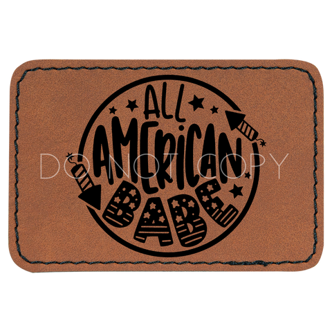 All American Babe Patch