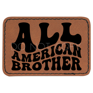 All American Brother Patch