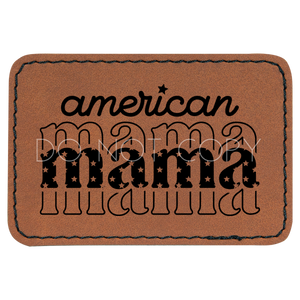 American Mama Stacked Patch