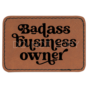 Badass Business Owner Patch
