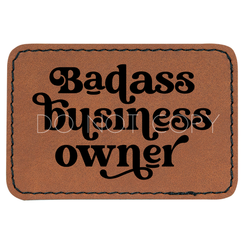 Badass Business Owner Patch