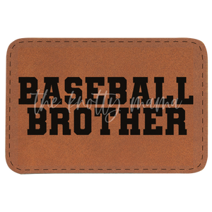 Baseball Brother Patch
