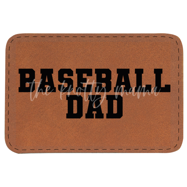 Baseball Dad Patch