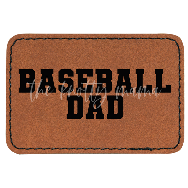 Baseball Dad Patch