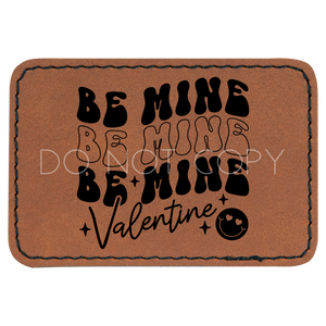 Be Mine Valentine Retro Patch