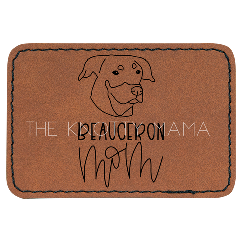 Beauceron Mom Patch