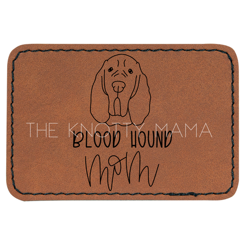 Bloodhound Mom Patch