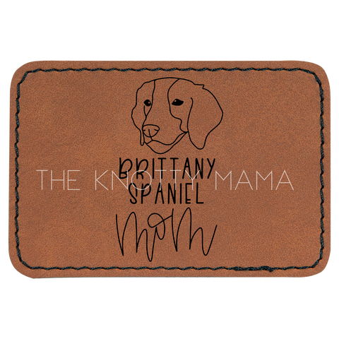 Brittany Spaniel Mom Patch