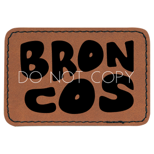 Broncos Mascot Patch