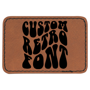 Retro Wave Custom Patch