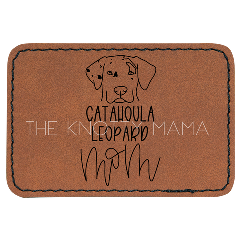 Catahoula Leopard Mom Patch