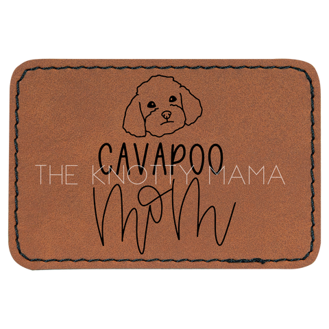 Cavapoo Mom Patch