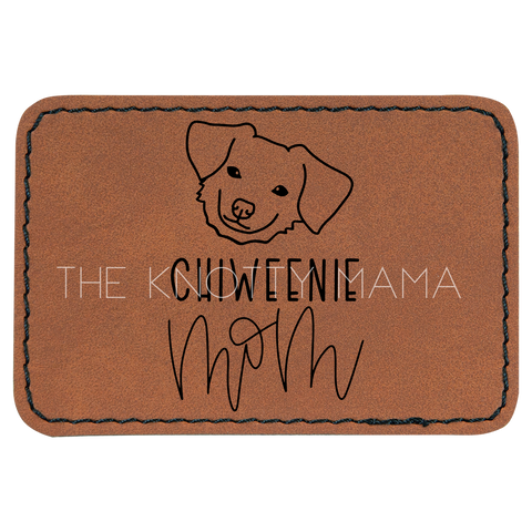 Chiweenie Mom Patch