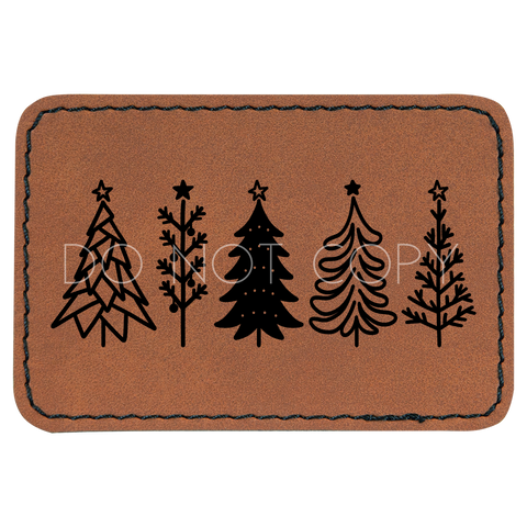 Doodle Christmas Tree Patch