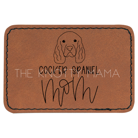 Cocker Spaniel Mom Patch