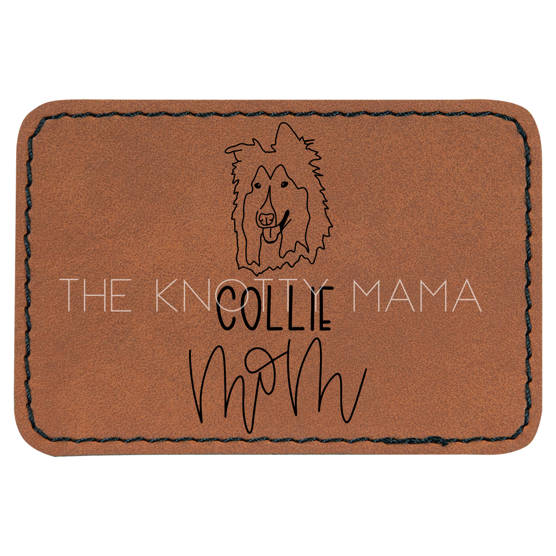 Collie Mom Patch