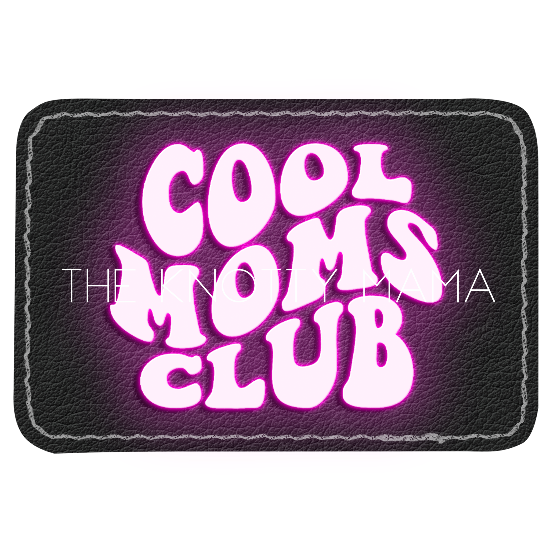 Neon Cool Moms Club Patch