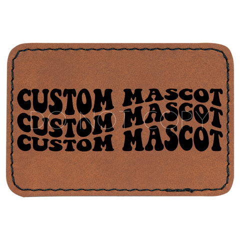 Custom Retro Mascot Patch