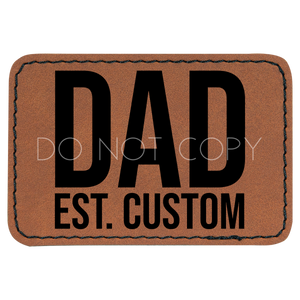 Custom Dad Patch – The Knotty Mama