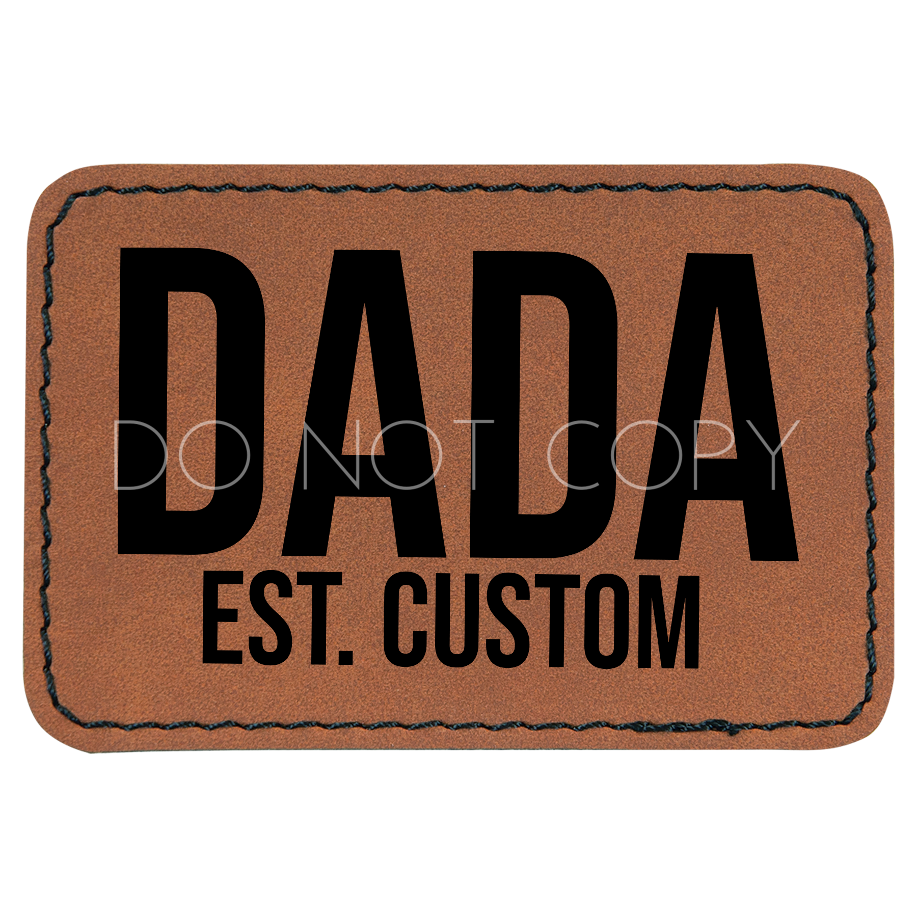 Custom Dada Patch