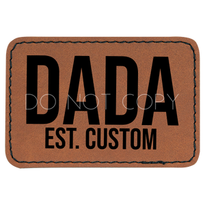 Custom Dada Patch