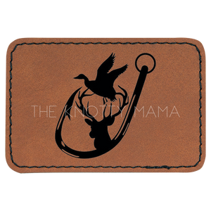 duck and fish hook Duck, Fish Hook, Deer Patch – The Knotty Mama