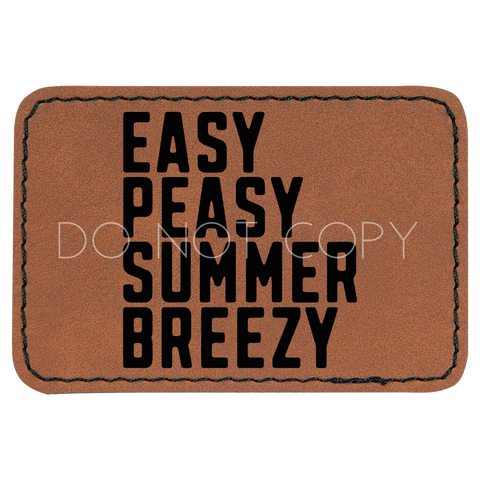 Easy Peasy Summer Breezy Patch