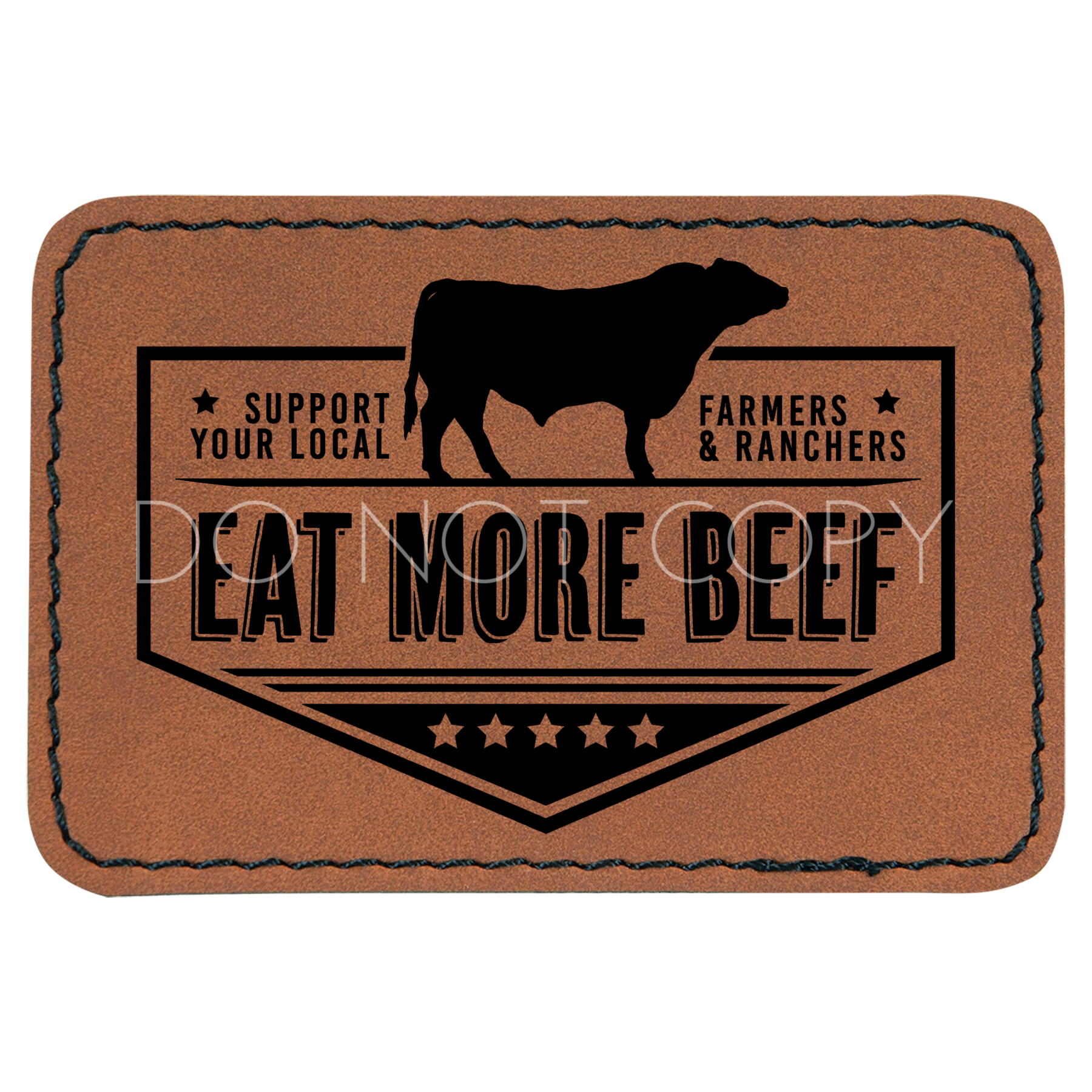 Eat More Beef Patch