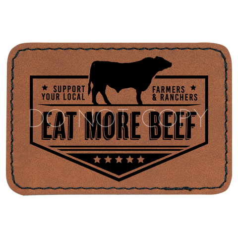 Eat More Beef Patch