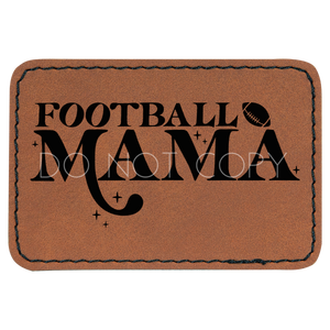 Retro Football Mama Patch