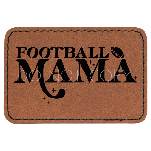 Retro Football Mama Patch