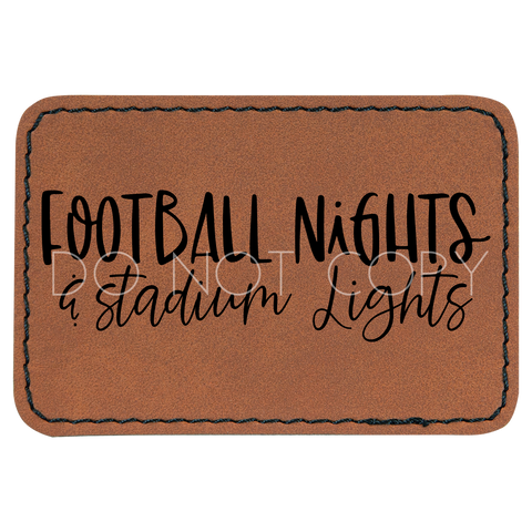 Football Nights And Stadium Lights Patch