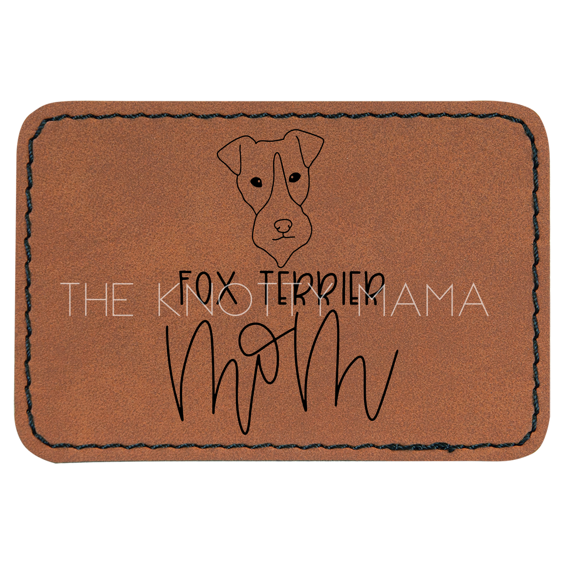 Fox Terrier Mom Patch