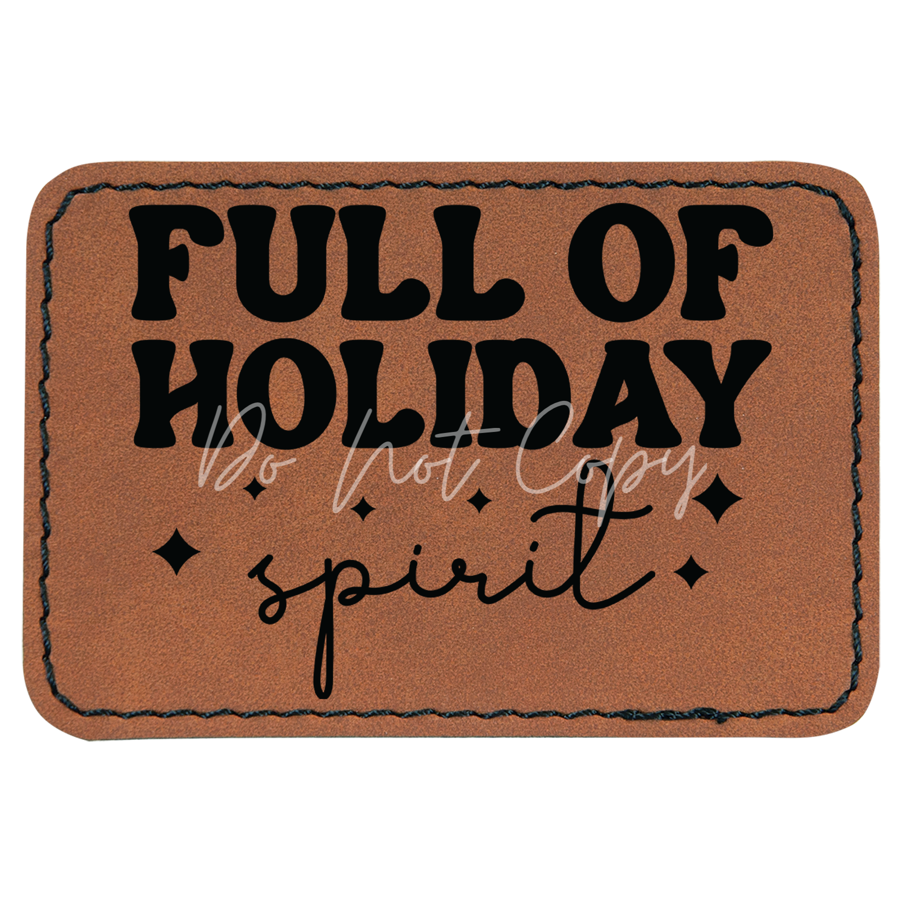 Full of Holiday Spirit Patch
