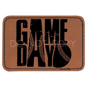 Baseball/Softball Game Day Distressed Patch