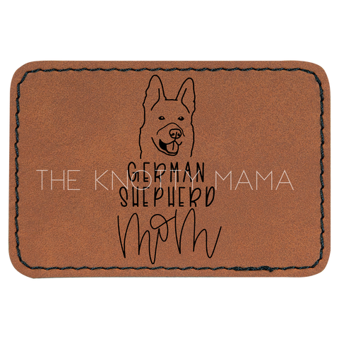 German Shepherd Mom Patch