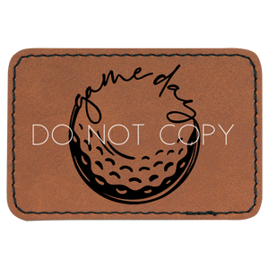 Doodle Golf Game Day Patch