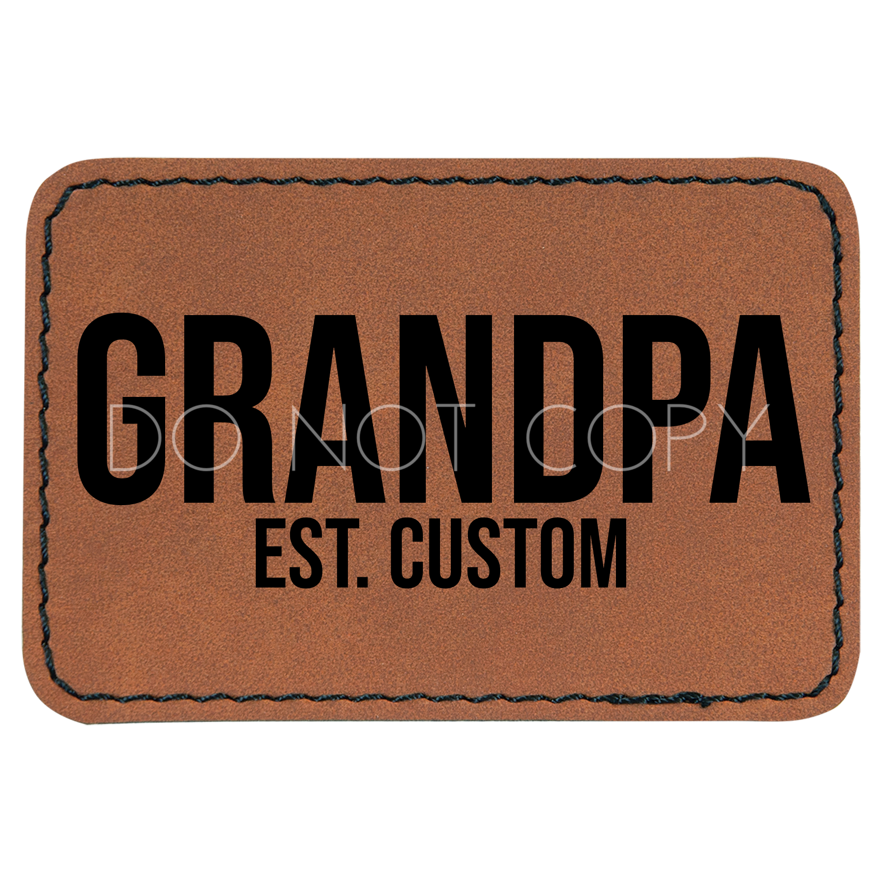 Custom Grandpa Patch