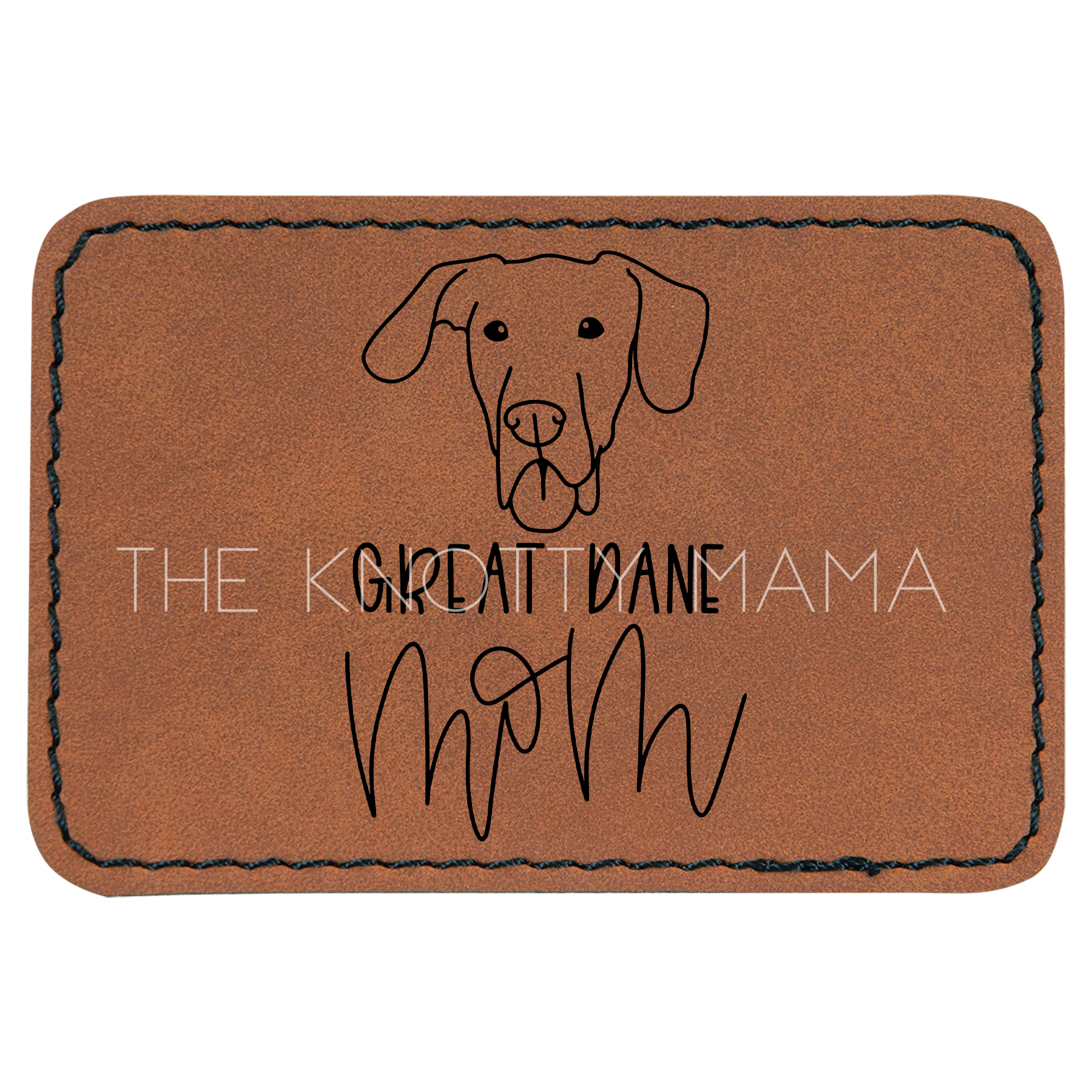 Great Dane Mom Patch