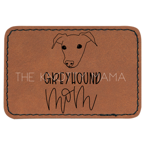 Greyhound Mom Patch