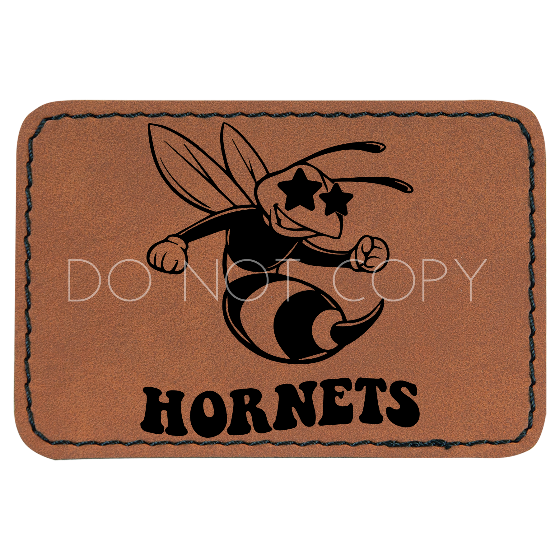 Preppy Hornets Mascot Patch